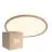 Multipack 3x Nordlux LED Ceiling Light Oja 42 Wood 24W 2150lm - 827 Extra Warm White | Dimmable